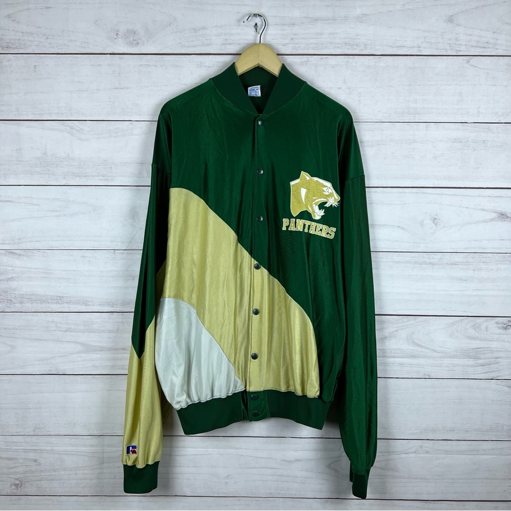 Vintage 1990s Nease Panthers Tim Tebow High School Russell Jacket Large